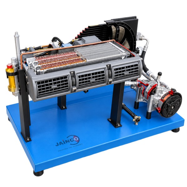 Sectioned Automotive Air Conditioning System